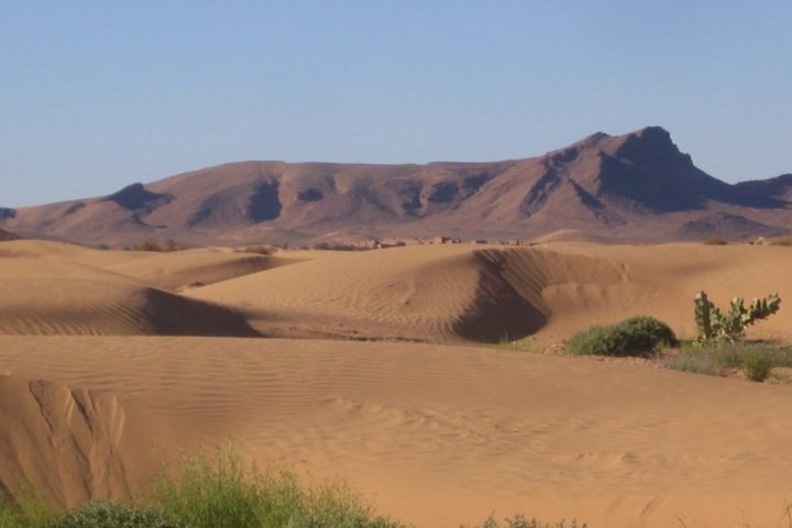 Sanddünen Erg Chebbi in Marokko